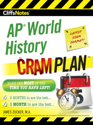 cover image of CliffsNotes AP World History Cram Plan